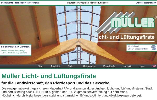 Vorschau von lichtfirste.de, Müller Aluminium-Handel GmbH