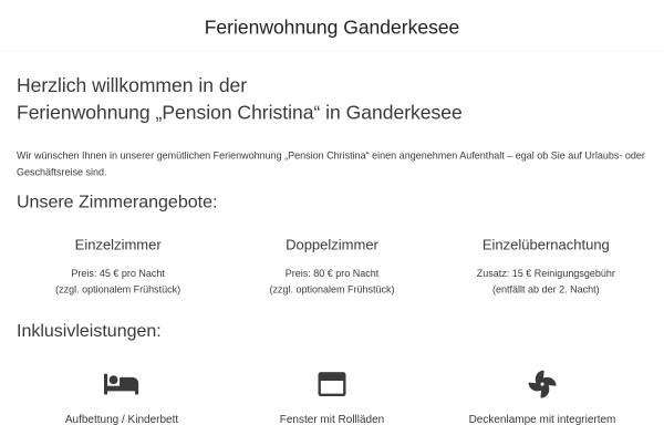 Vorschau von www.ferienwohnung-ganderkesee.de, Ferienwohnung in Ganderkesee