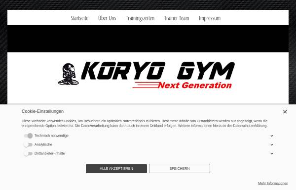 Vorschau von www.koryo-berlin.de, Koryo Sport- und Fitness-Studio