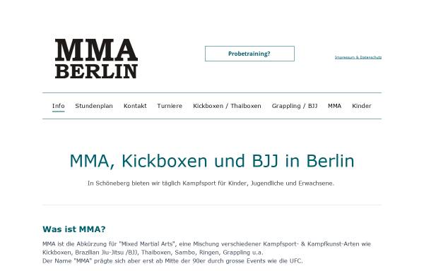 Vorschau von www.mma-berlin.de, MMA Berlin - Mixed Martial Arts