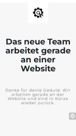 Vorschau der mobilen Webseite www.reichenbach-sportschule.de, Sportschule Reichenbach