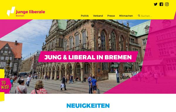 Vorschau von www.julis-bremen.de, JuLis - Junge Liberale Bremen