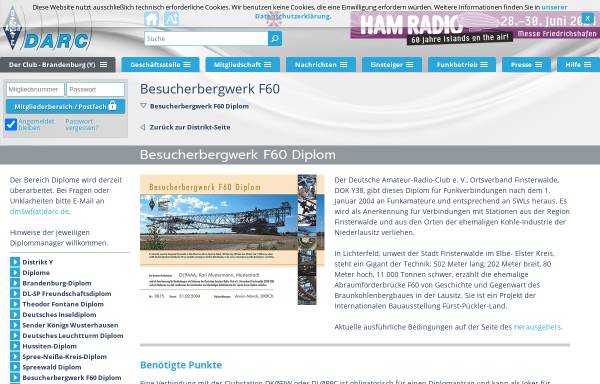 Vorschau von www.darc.de, Besucherbergwerk F60