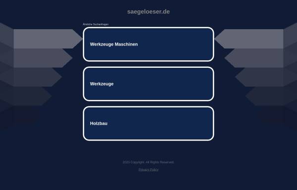 Vorschau von www.saegeloeser.de, Mobilsägewerk Löser