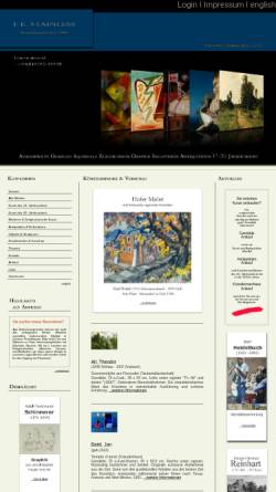 Vorschau der mobilen Webseite www.deutsche-expressionisten.de, F.E. Stainless
