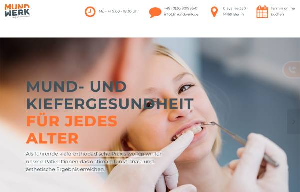 Vorschau von mundwerk.de, Mundwerk AG