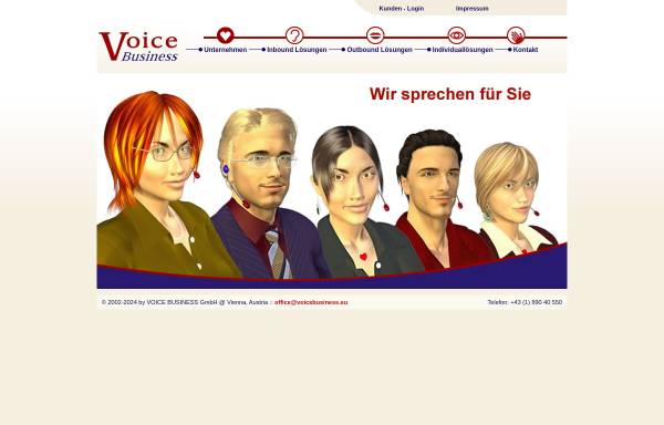 Vorschau von www.voicebusiness.net, Voice Business GmbH