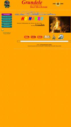 Vorschau der mobilen Webseite grundele.de, Grundele Insel Reichenau