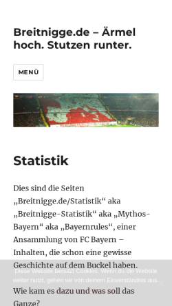 Vorschau der mobilen Webseite www.mythos-bayern.de, Mythos-Bayern.de