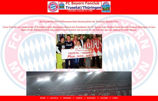 Vorschau von www.fcb-fanclub-trusetal.de, FC Bayern Fanclub Trusetal