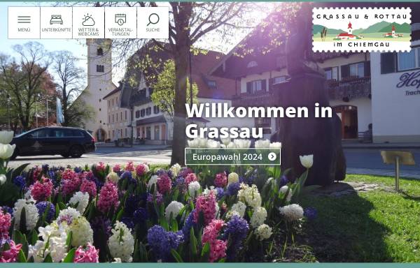 Vorschau von www.grassau.de, Grassau