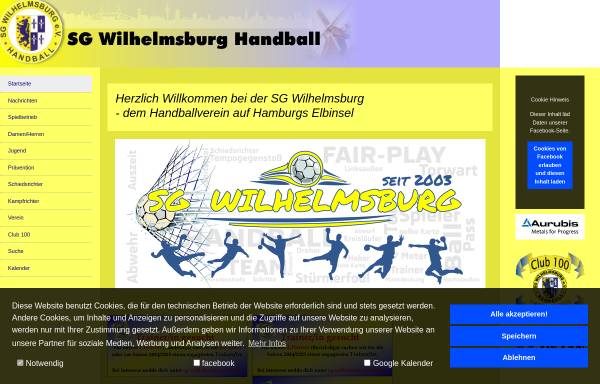 Vorschau von www.sgwilhelmsburg.de, SG Wilhelmsburg Handball