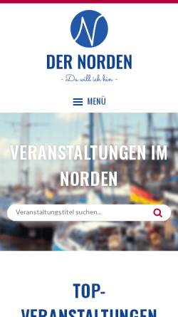 Vorschau der mobilen Webseite www.der-norden.de, Der Norden