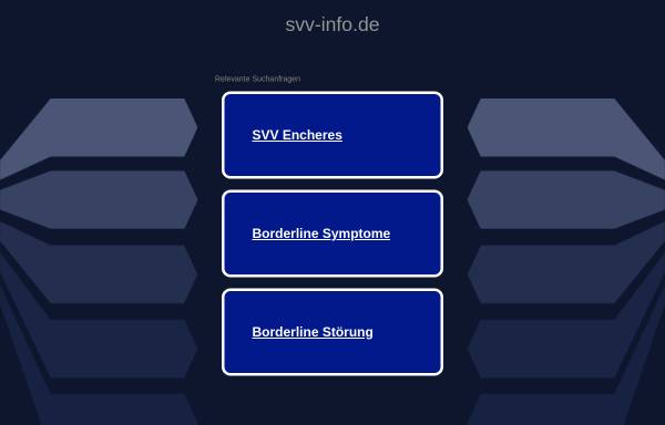 Vorschau von www.svv-info.de, Under Pressure