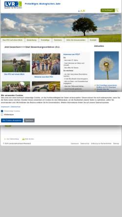 Vorschau der mobilen Webseite www.foej.lvr.de, Landschaftsverband Rheinland (LVR), Freiwilliges ökologisches Jahr