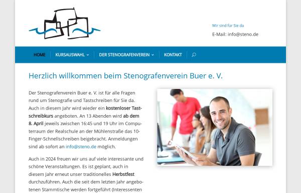 Vorschau von www.steno.de, Bildungsstätte Emscher-Lippe des Stenografenvereins Buer e.V.