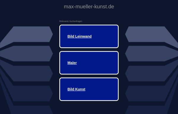 Max Müller Kunst