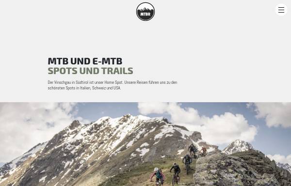 Mountainbiken in den italienischen Alpen