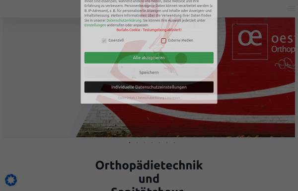 Vorschau von ot-oesterreich.de, Österreich Orthopädie Technik GmbH und Co. KG