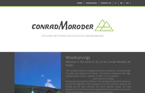 Vorschau von www.moroder.com, Holzschnitzereien - Conrad Moroder