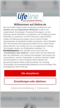 Vorschau der mobilen Webseite www.qualimedic.de, Schlafapnoe
