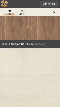 Vorschau der mobilen Webseite www.cwclan.de, Team Fortress 2 Clan