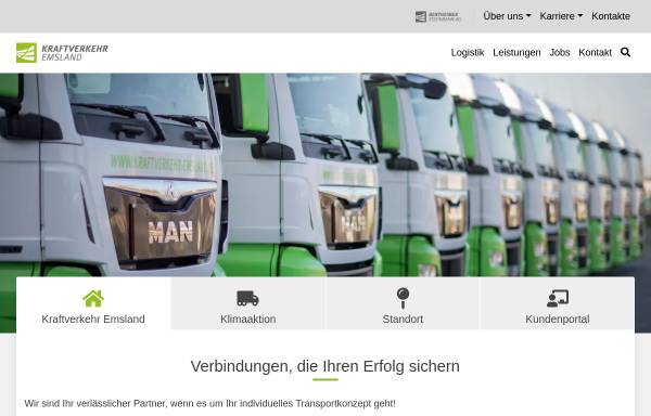 Vorschau von www.kraftverkehr-emsland.de, Kraftverkehr Emsland