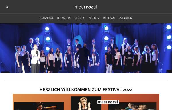 Vorschau von www.meervocal.de, Meervocal e.V.