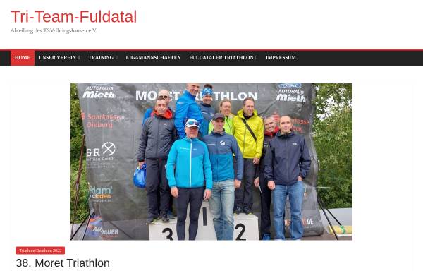 Vorschau von www.fuldataler-triathlon.de, Fuldataler Triathlon