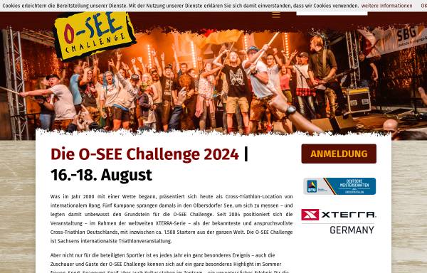 Vorschau von www.o-see-challenge.de, O-See-Challange