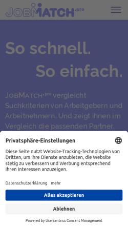 Vorschau der mobilen Webseite www.isi.ag, ISI Marketing GmbH