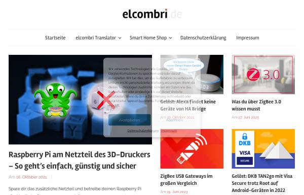 Vorschau von www.elcombri.de, Elcombri Translator - Christian Simon