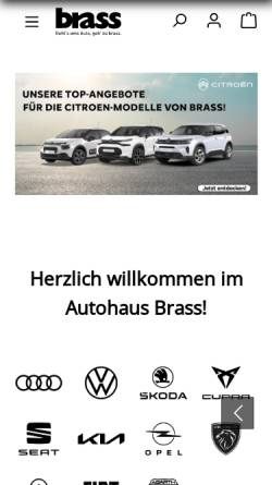 Vorschau der mobilen Webseite www.gvo.de, Autohaus G.V.O. GmbH