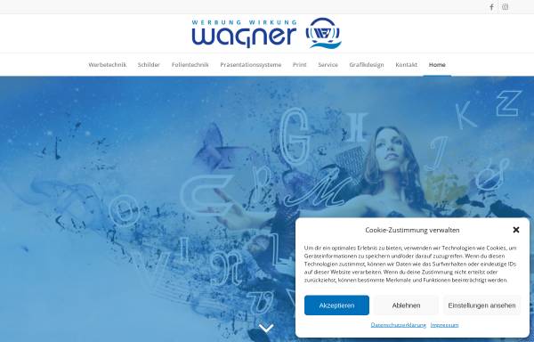 Vorschau von www.werbetechnik-wagner.de, Werbetechnik Wagner