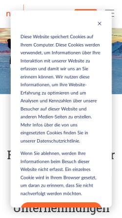 Vorschau der mobilen Webseite www.nextage.ch, nextage GmbH
