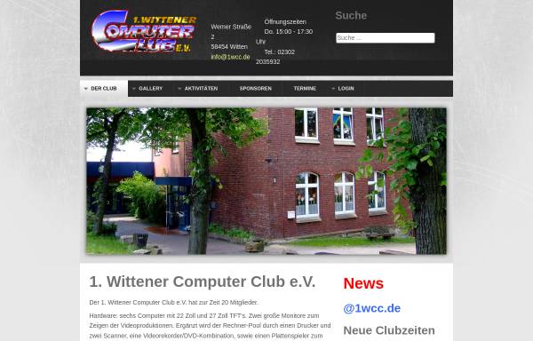 Vorschau von www.1wcc.de, 1. Wittener Computer Club e.V.