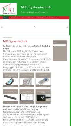 Vorschau der mobilen Webseite www.mkt-sys.de, MKT Systemtechnik GmbH