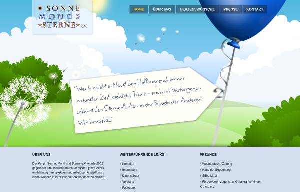Vorschau von www.sonne-mond-und-sterne-ev.de, Sonne, Mond und Sterne e.V.