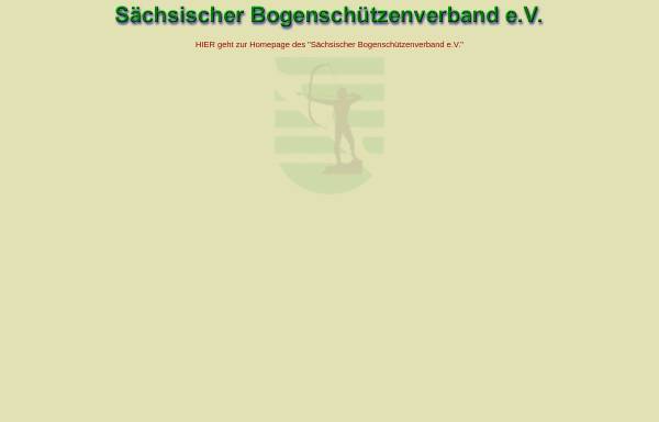 Vorschau von www.sachsenbogen.de, Sächsischer Bogenschützenverband e.V.