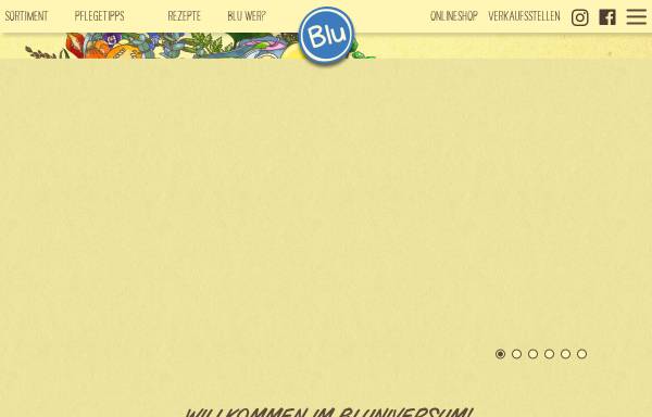 Vorschau von www.blu-blumen.de, Gärtnerei Blu-Blumen GbR, Inh. Mario und André Segler