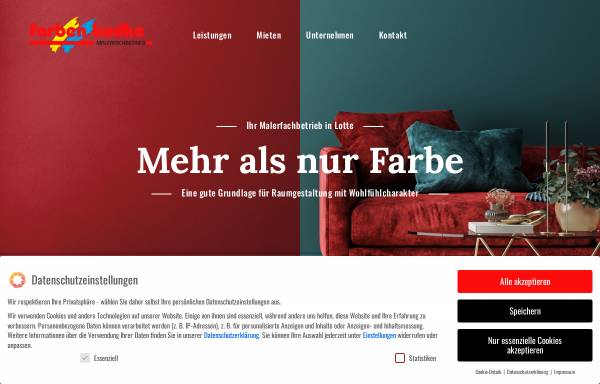 Vorschau von www.farben-budke.de, Farben Budke