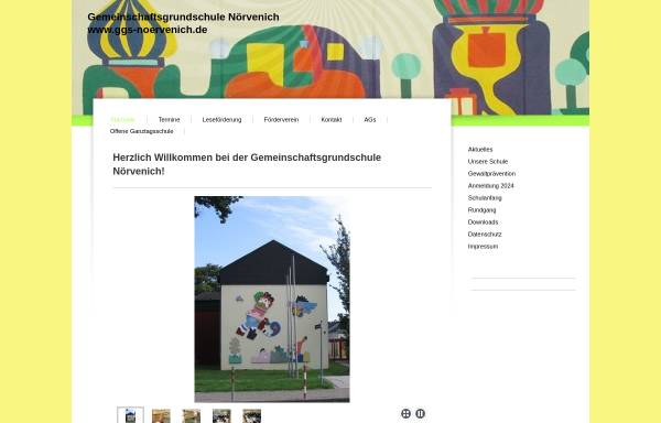 Vorschau von www.ggs-noervenich.de, Gemeinschafts-Grundschule Nörvenich