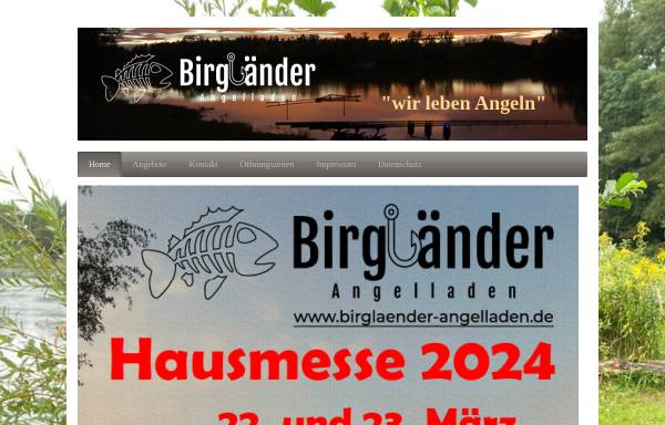 Vorschau von www.birglaender.de, Birglaender Angelladen