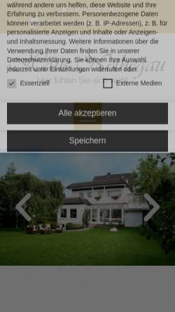 Vorschau der mobilen Webseite hausnethegau.de, Haus Nethegau