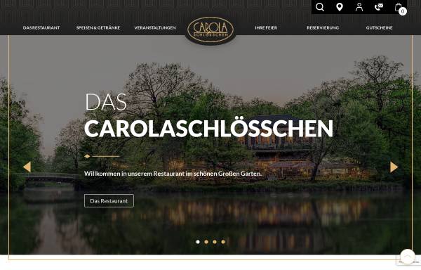 Vorschau von www.carolaschloesschen.de, Carolaschlösschen