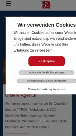 Vorschau der mobilen Webseite www.wacon.de, Wacon Internet GmbH