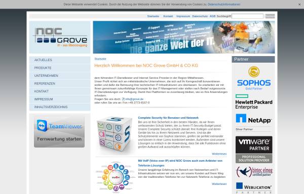 Vorschau von www.grove.de, NOC Grove GmbH & CO KG