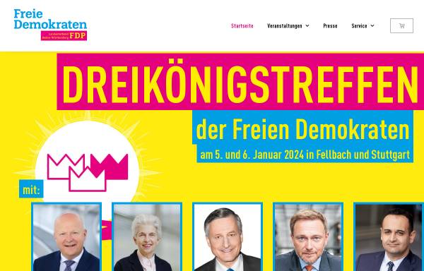 Vorschau von fdp-dreikoenig.de, FDP Dreikoenig 2009