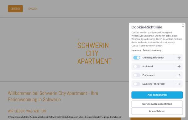Vorschau von www.schwerin-city-apartment.de, Schwerin-City