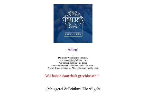 Vorschau von www.ebert-feinkost.de, Feinkost Ebert